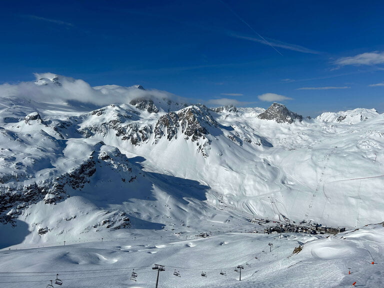 Sneeuwzekere skigebieden Tignes