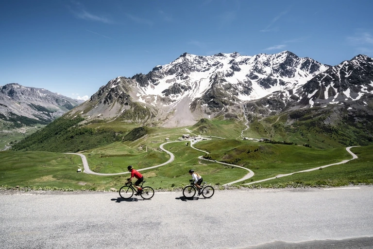 Frankrijk fietsland 6 Frankrijk fietsland col du galibier foto stef cande