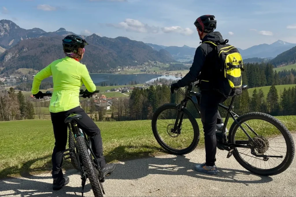 fietshotel Das Walchsee organiseert fietstochten langs de Walchsee