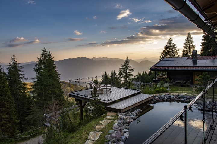 Romantiek voor 2 aan de Millstätter See 7 Millstatter see abendstimmung auf der alm kollers hotel