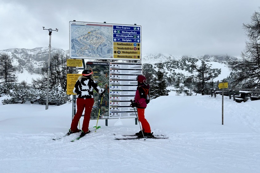 Hinterstoder skigebied 