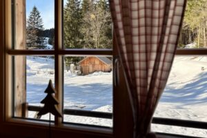 Oostenrijk pyhrn priel spital sneeuwschoenwandelen bosruckhuette uitzicht ©travelsbymonique