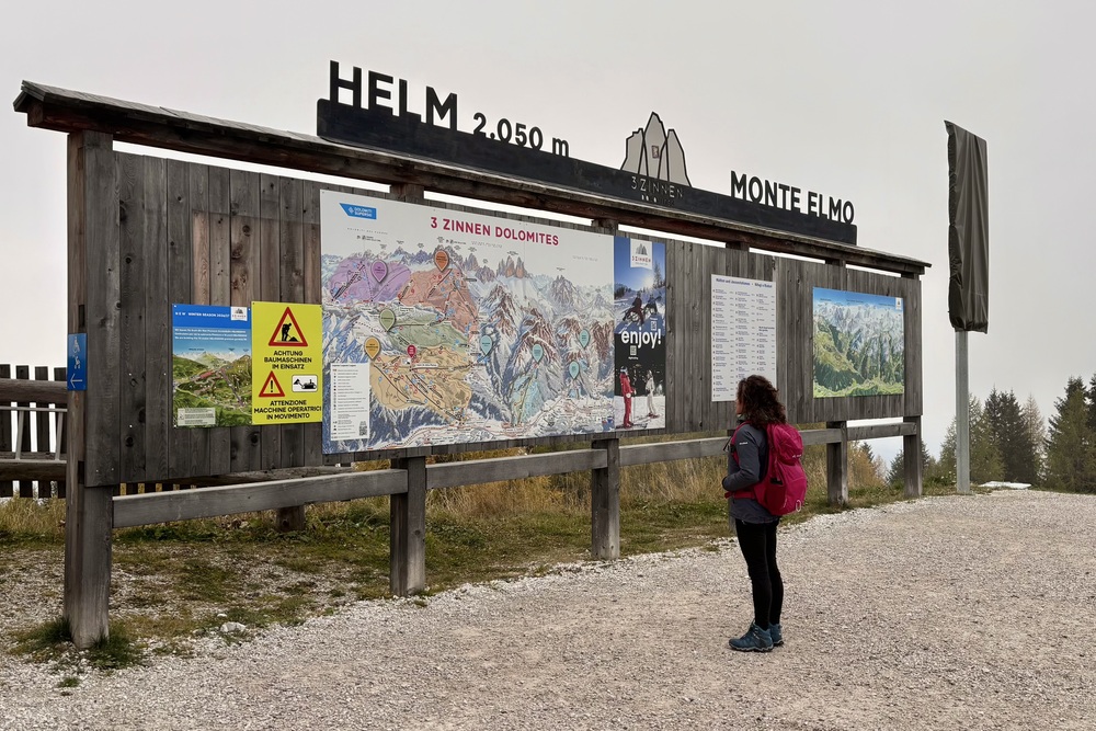 Sexten Helm Monte Elmo 3 Zinnen Dolomites