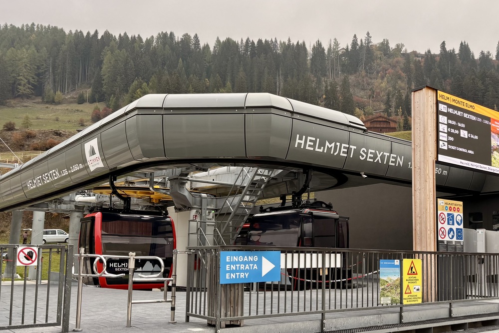 Helmjet Sexten Berglift