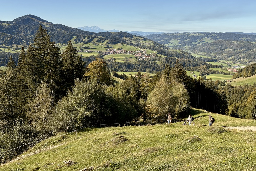 De Oberallgäu in de herfst | Wandelen, e-biken en vertragen 4 Allgau Duitsland uitzicht vanaf Huendle Bergbahn