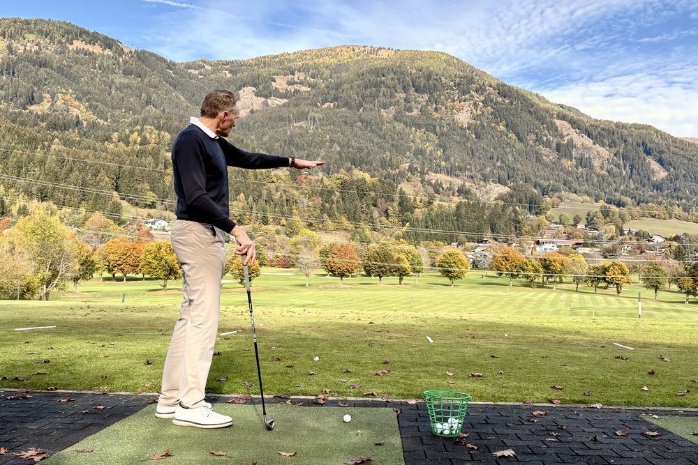 Millstätter See in de herfst | Verrassende belevenissen bij KOLLERs Hotel in Seeboden 17 Golf les van professional Paul Thompson